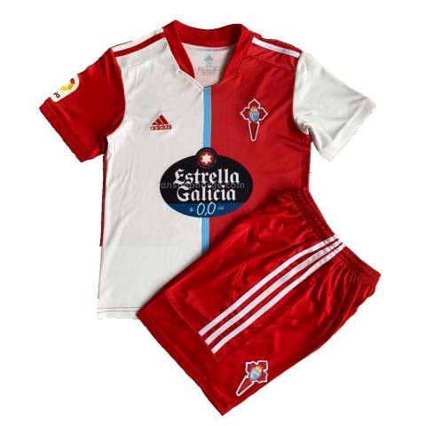 Camiseta Celta De Vigo Replica Segunda Ropa Niños 2021-2022